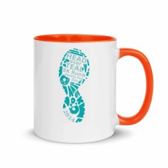 11oz Ceramic Mug with Color Inside