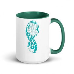 15oz Ceramic Mug with Color Inside