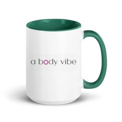 15oz Ceramic Mug with Color Inside