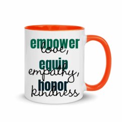 11oz Ceramic Mug with Color Inside