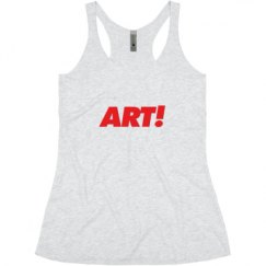 Ladies Slim Fit Super Soft Racerback Triblend Tank