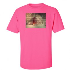 Unisex Ultra Cotton Safety Neon Crewneck Tee