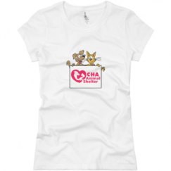 Ladies Slim Fit Basic Promo Jersey Tee