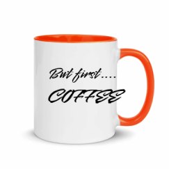 11oz Ceramic Mug with Color Inside