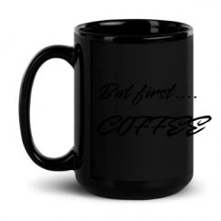 15oz Black Glossy Mug