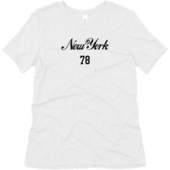 Ladies Relaxed Fit Super Soft Triblend Tee