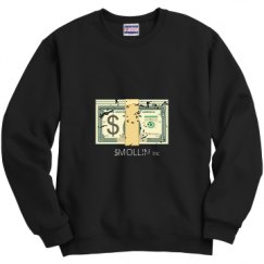 Unisex Film and Foil Crewneck Sweatshirt