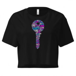 Ladies Festival Cali Crop Top Tee