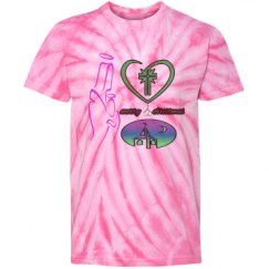 Youth Tie-Dye Cyclone Pinwheel Tee
