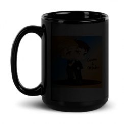 15oz Black Glossy Mug