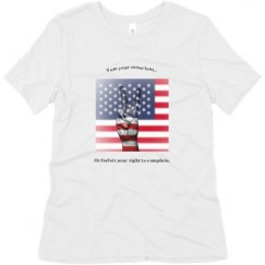 Ladies Relaxed Fit Super Soft Triblend Tee