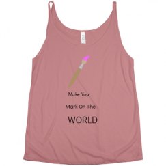 Ladies Flowy Slouchy Tank