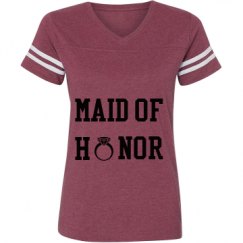 Ladies Relaxed Fit Vintage Sports Tee