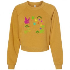 Women's Raglan Pullover Fleece