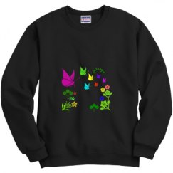 Unisex Film and Foil Crewneck Sweatshirt