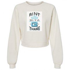 Women's Raglan Pullover Fleece
