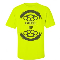 Unisex Ultra Cotton Safety Neon Crewneck Tee
