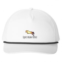 Snapback Five-Panel Rope Hat