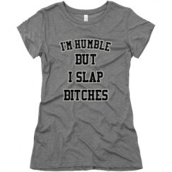 Ladies Slim Fit Super Soft Triblend Tee