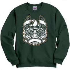 Unisex Film and Foil Crewneck Sweatshirt