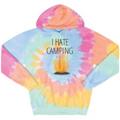 Unisex Tie-Dye Fleece Hoodie