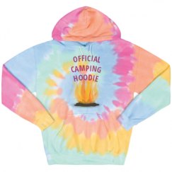 Unisex Tie-Dye Fleece Hoodie