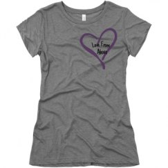 Ladies Slim Fit Super Soft Triblend Tee