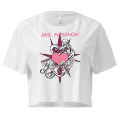 Ladies Festival Cali Crop Top Tee