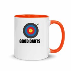 11oz Ceramic Mug with Color Inside