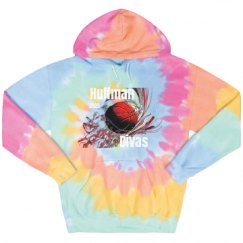 Unisex Tie-Dye Fleece Hoodie