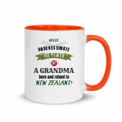 11oz Ceramic Mug with Color Inside