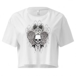 Ladies Festival Cali Crop Top Tee