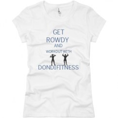 Ladies Slim Fit Basic Promo Jersey Tee