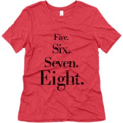 Ladies Relaxed Fit Super Soft Triblend Tee