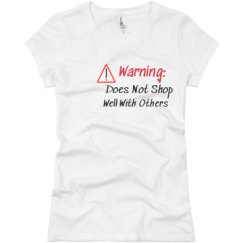 Ladies Slim Fit Basic Promo Jersey Tee