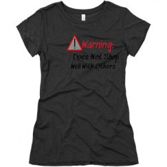 Ladies Slim Fit Super Soft Triblend Tee