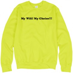 Unisex Neon Crewneck Sweatshirt