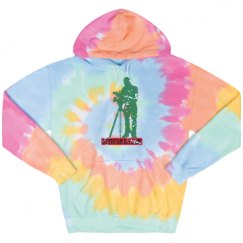 Unisex Tie-Dye Fleece Hoodie