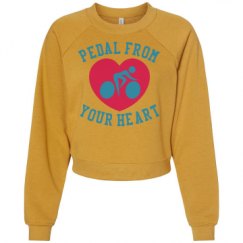 Women's Raglan Pullover Fleece