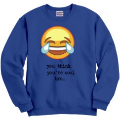 Unisex Film and Foil Crewneck Sweatshirt