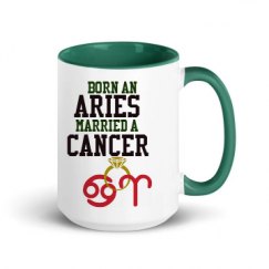 15oz Ceramic Mug with Color Inside