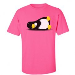 Unisex Ultra Cotton Safety Neon Crewneck Tee