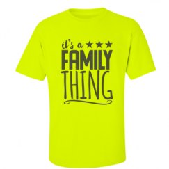 Unisex Ultra Cotton Safety Neon Crewneck Tee