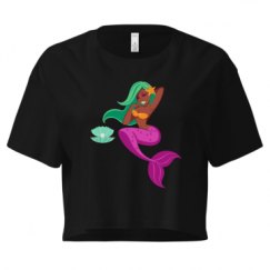 Ladies Festival Cali Crop Top Tee