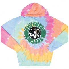 Unisex Tie-Dye Fleece Hoodie
