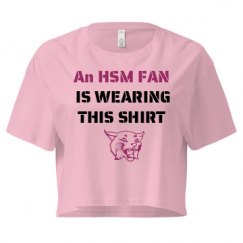 Ladies Festival Cali Crop Top Tee
