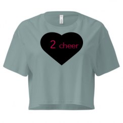 Ladies Festival Cali Crop Top Tee