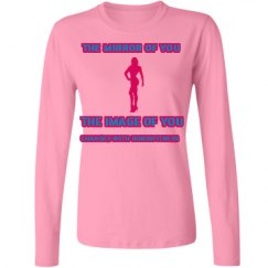 Ladies Relaxed Fit Basic Long Sleeve Tee