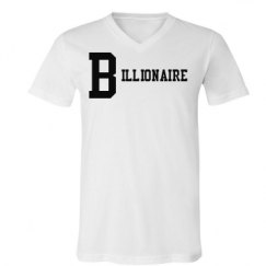 Unisex V-Neck Jersey Tee