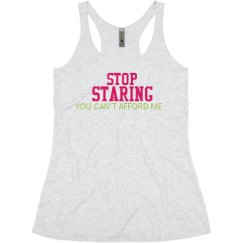 Ladies Slim Fit Super Soft Racerback Triblend Tank